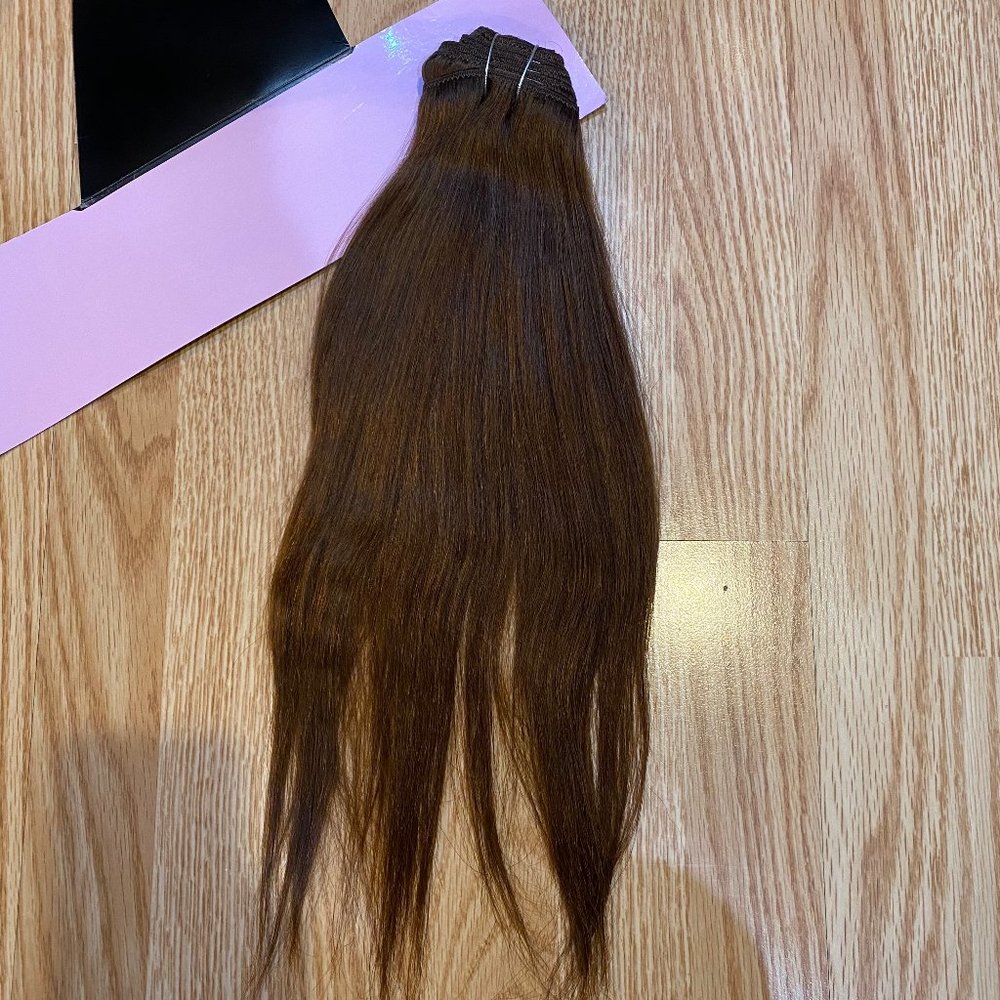 #72 18" MODERNE CLIP IN 100% HUMAN HAIR EXTENSION - Picture 1 of 4